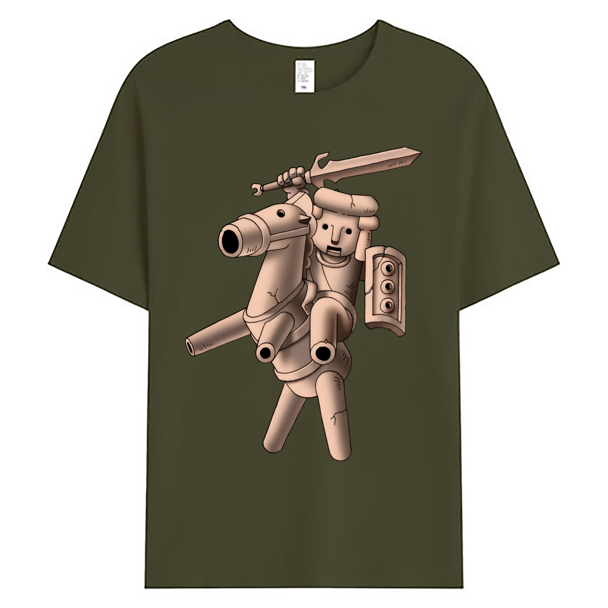（画像用） ドラゴンクエスト Doragon Kuesuto Dragon Quest 綿100％ メンズ半袖Tシャツ｜肌触りやわらか＆通気性